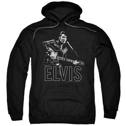 Elvis Presley - Mens Guitar In Hand Hoodie