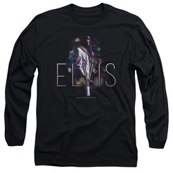 Elvis Presley - Mens Dream State Long Sleeve Shirt In Black