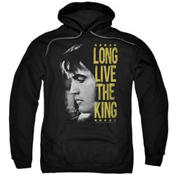 Elvis Presley - Mens Long Live The King Hoodie
