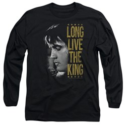 Elvis Presley - Mens Long Live The King Longsleeve T-Shirt