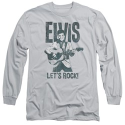Elvis Presley - Mens Let'S Rock Longsleeve T-Shirt