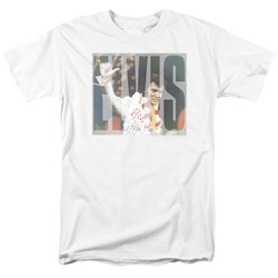 Elvis Presley - Mens Aloha Knockout T-Shirt