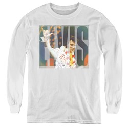 Elvis Presley - Youth Aloha Knockout Long Sleeve T-Shirt