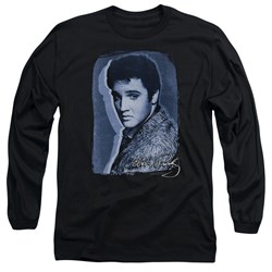 Elvis Presley - Mens Overlay Longsleeve T-Shirt