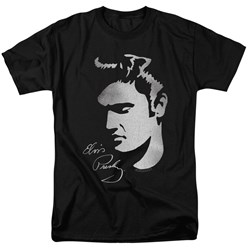 Elvis Presley - Mens Simple Face T-Shirt