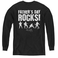 Elvis Presley - Youth Fathers Day Rocks Long Sleeve T-Shirt
