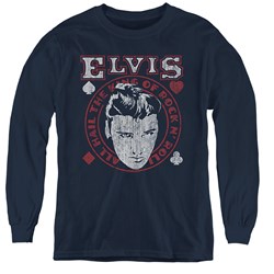Elvis Presley - Youth Hail The King Long Sleeve T-Shirt