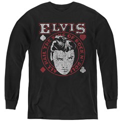 Elvis Presley - Youth Hail The King Long Sleeve T-Shirt