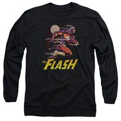 Justice League - Mens City Run Long Sleeve T-Shirt