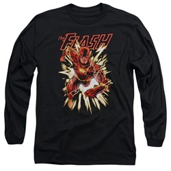 Justice League - Mens Flash Glow Long Sleeve T-Shirt