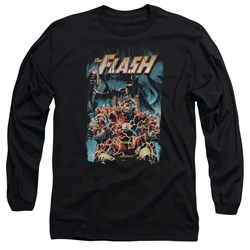 Justice League - Mens Electric Chair Long Sleeve T-Shirt