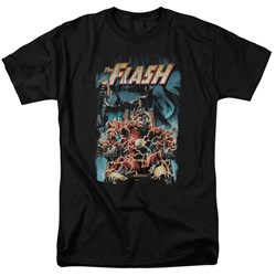 Justice League - Mens Electric Chair T-Shirt
