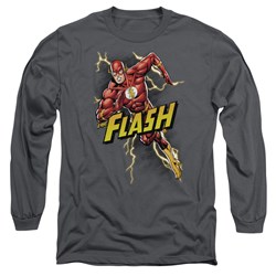 Justice League - Mens Bolt Run Long Sleeve T-Shirt
