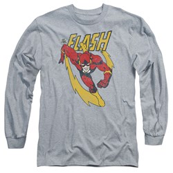 Justice League - Mens Lightning Trail Long Sleeve T-Shirt