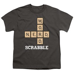 Scrabble - Youth Word Nerd T-Shirt