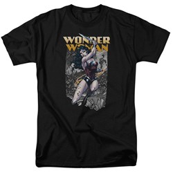 Justice League - Mens Wonder Slice T-Shirt