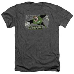 Justice League - Mens Space Cop Heather T-Shirt