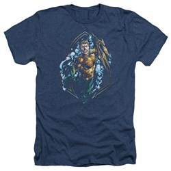 Justice League - Mens Thrashing Heather T-Shirt
