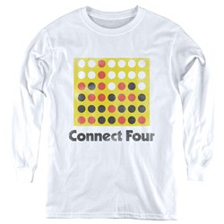 Connect Four - Youth Classic Logo Distressed Long Sleeve T-Shirt