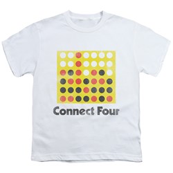 Connect Four - Youth Classic Logo Distressed T-Shirt
