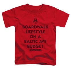 Monopoly - Toddlers Lifestyle Vs Budget T-Shirt
