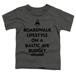 Monopoly - Toddlers Lifestyle Vs Budget T-Shirt