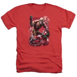 Justice League - Mens Finished Heather T-Shirt