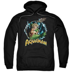 Justice League - Mens Ruler Of The Seas Pullover Hoodie