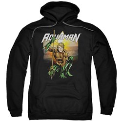 Justice League - Mens Beach Sunset Pullover Hoodie