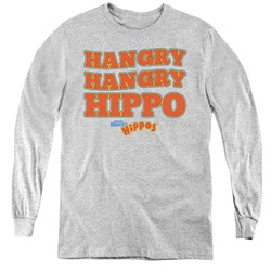Hungry Hungry Hippos - Youth Hangry Long Sleeve T-Shirt