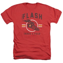 Justice League - Mens Track And Field Heather T-Shirt