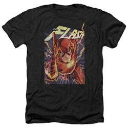 Justice League - Mens Flash One Heather T-Shirt