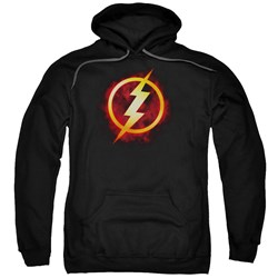 Justice League - Mens Flash Title Pullover Hoodie