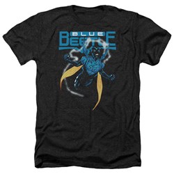 Justice League - Mens Blue Beetle Heather T-Shirt