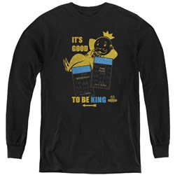 Monopoly - Youth Its Good To Be King Long Sleeve T-Shirt