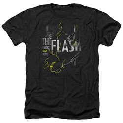 Dc Flash - Mens Bold Flash Heather T-Shirt