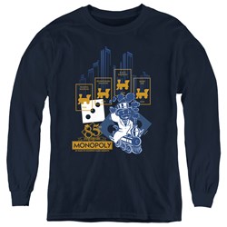 Monopoly - Youth The True Railroad Tycoon Long Sleeve T-Shirt