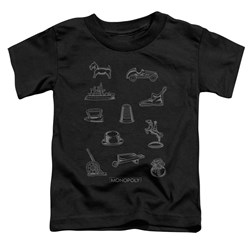Monopoly - Toddlers Token T-Shirt