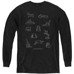 Monopoly - Youth Token Long Sleeve T-Shirt