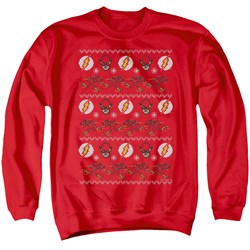 Dc Flash - Mens The Flash Ugly Christmas Sweater Sweater