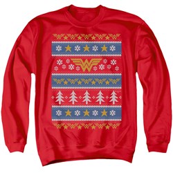 Wonder Woman - Mens Wonder Woman Christmas Sweater Sweater