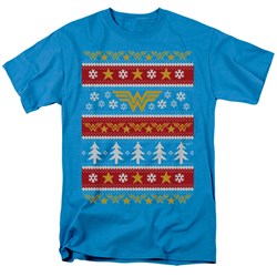 Wonder Woman - Mens Wonder Woman Christmas Sweater T-Shirt