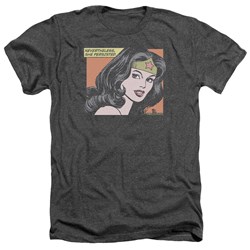 Wonder Woman - Mens She Persisted Heather T-Shirt