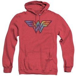 Wonder Woman - Mens Wonder Woman Tie Dye Logo Hoodie