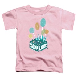 Candy Land - Toddlers Isometric Lollipop Block T-Shirt