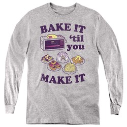 Easy Bake Oven - Youth Bake It Til You Make It Long Sleeve T-Shirt