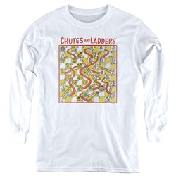 Chutes And Ladders - Youth 79 Game Board Long Sleeve T-Shirt
