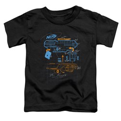 Nerf - Toddlers Deconstructed Nerf Gun T-Shirt