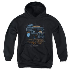 Nerf - Youth Deconstructed Nerf Gun Pullover Hoodie