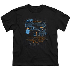 Nerf - Youth Deconstructed Nerf Gun T-Shirt